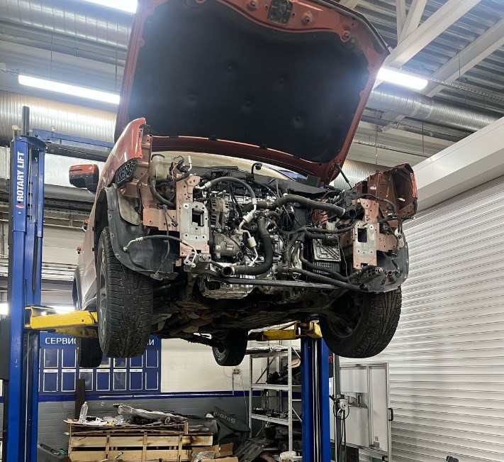В Haval Dargo установили новый двигатель по гарантии